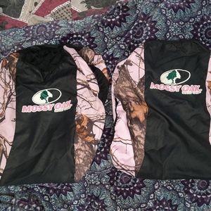 Seat covers pink camo